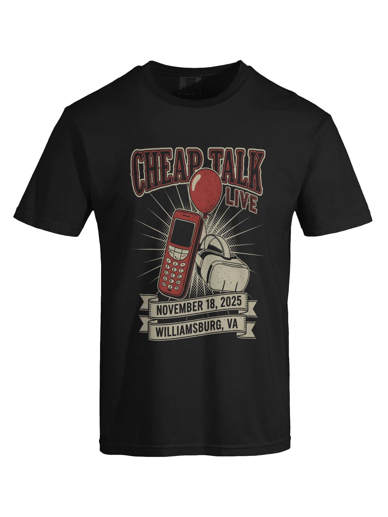 Cheap Talk Live Tee 2025 product image (77)