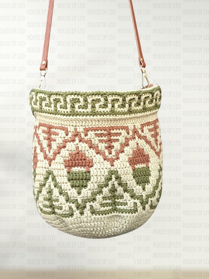Oakley Acorn Mosaic Crochet Pattern product image (2)