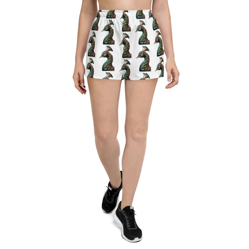Peacock Pride Athletic Shorts product image (1)