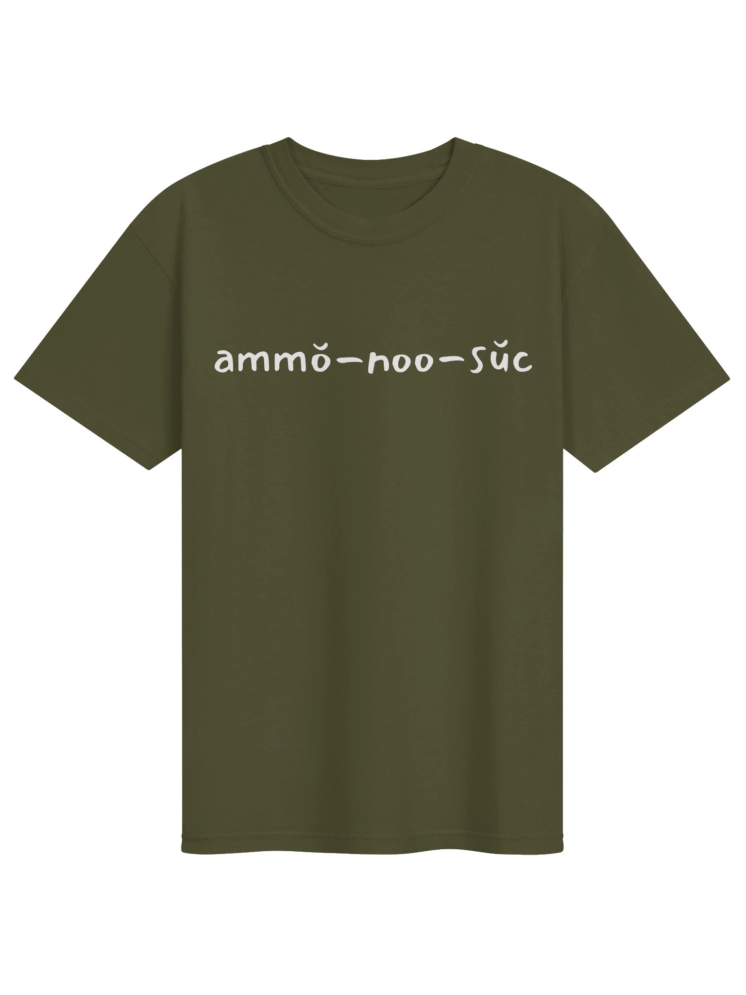 Ammo-noo-suc, Unisex Short Sleeve Tee product image (1)