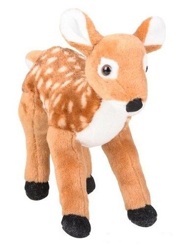 Cute 8" Animal Den Deer Plush - Soft Stuffed Anime Style Fawn Toy Gift product image (1)