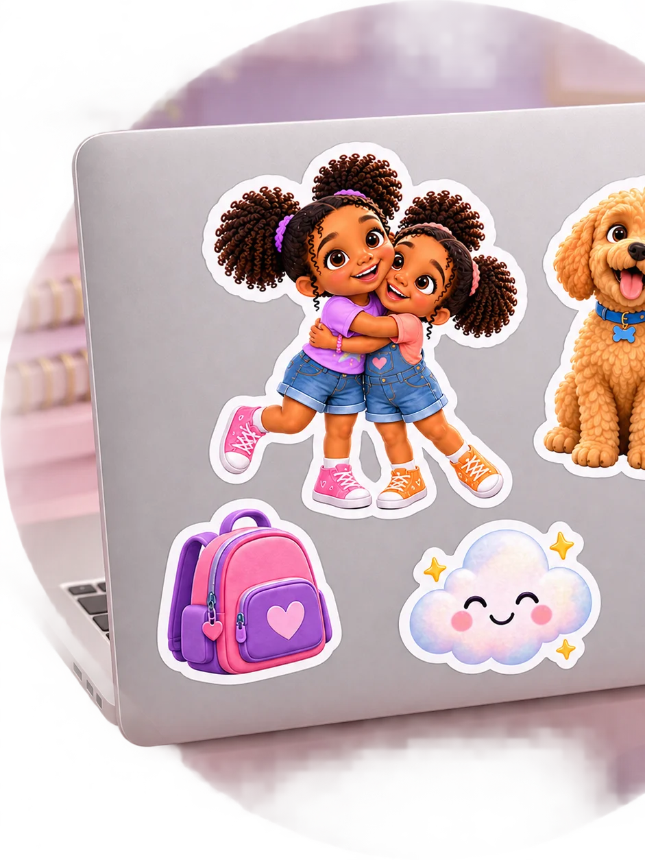 Kenni, Maddi & Biscuit Adventure Sticker product image (7)