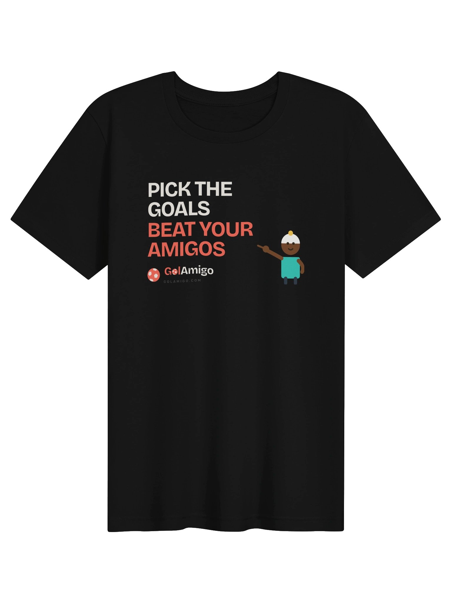 GolAmigo Goals Tee product image (1)