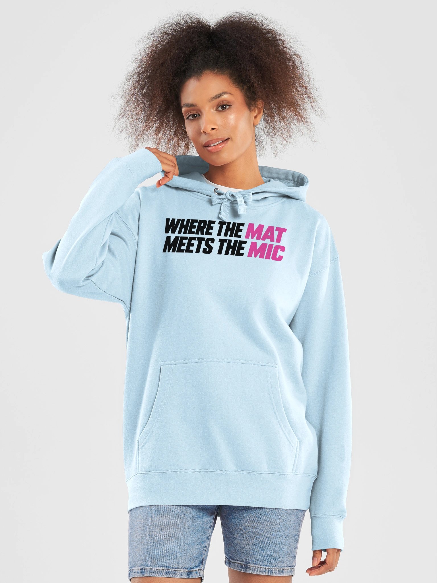 Kumite Lifestyle | Where the Mat Meets the Mic Awareness Hoodie product image (5)