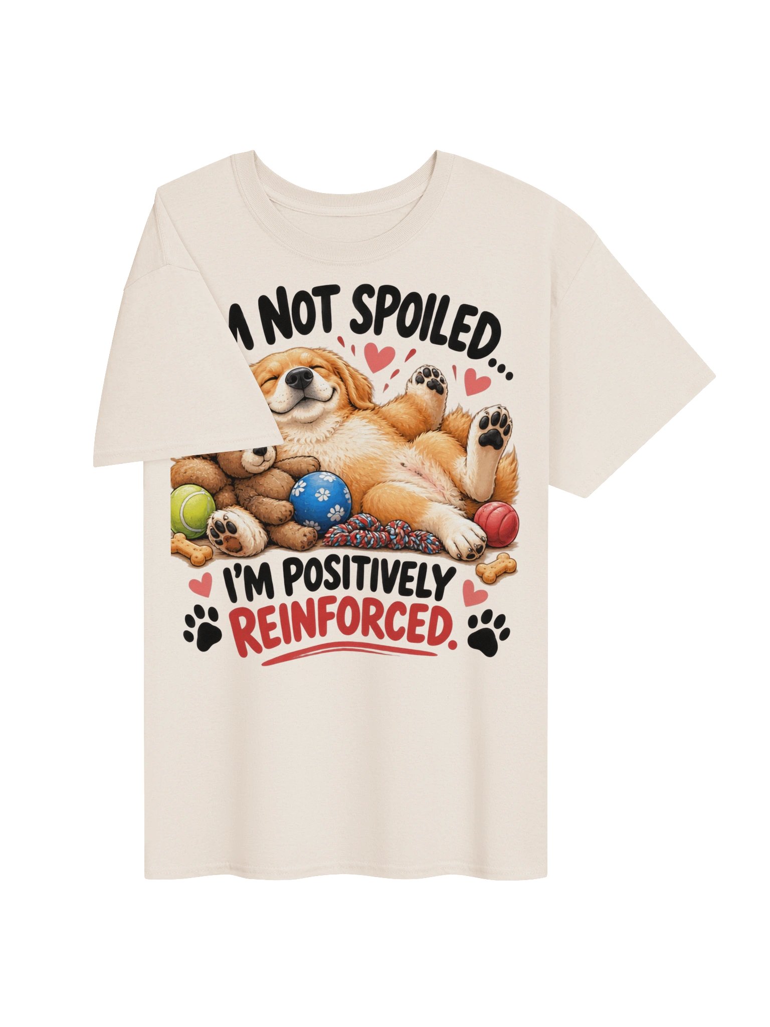 I'm Not Spoiled – Funny Golden Retriever T-Shirt product image (3)