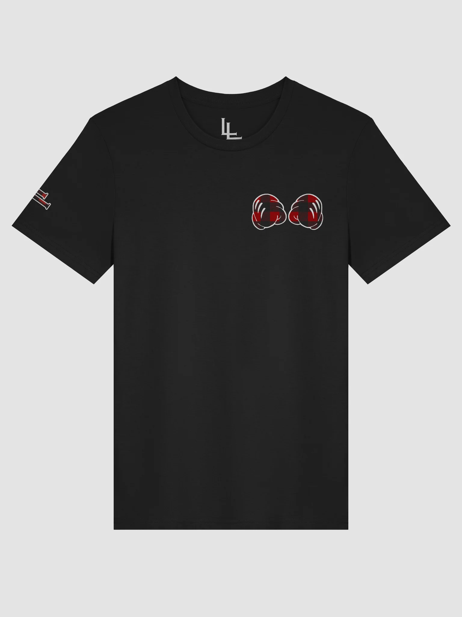 Buffalo Plaid Legacy Fists | Tee product image (1)