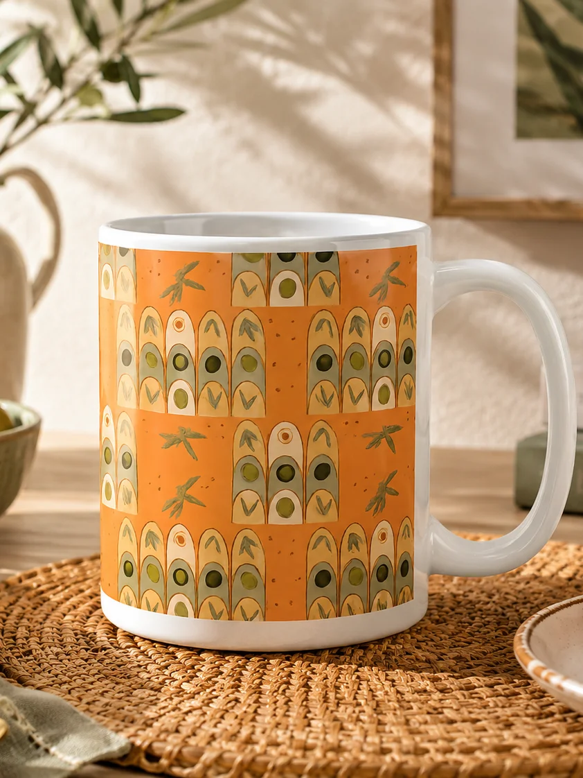 Olive Arcade Mug product image (1)
