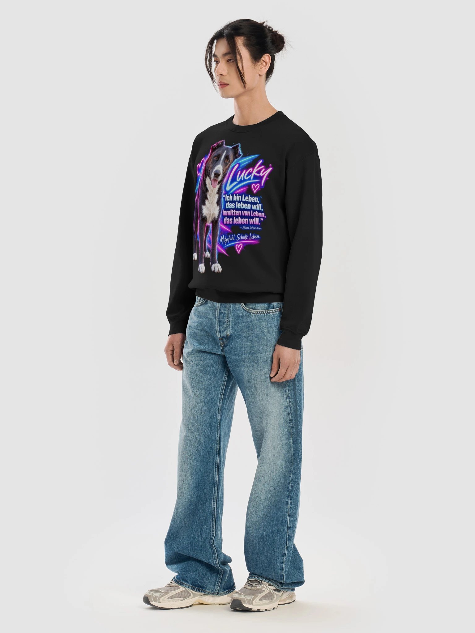 Lucky – Mitgefühl. Schutz. Leben. Crewneck product image (25)