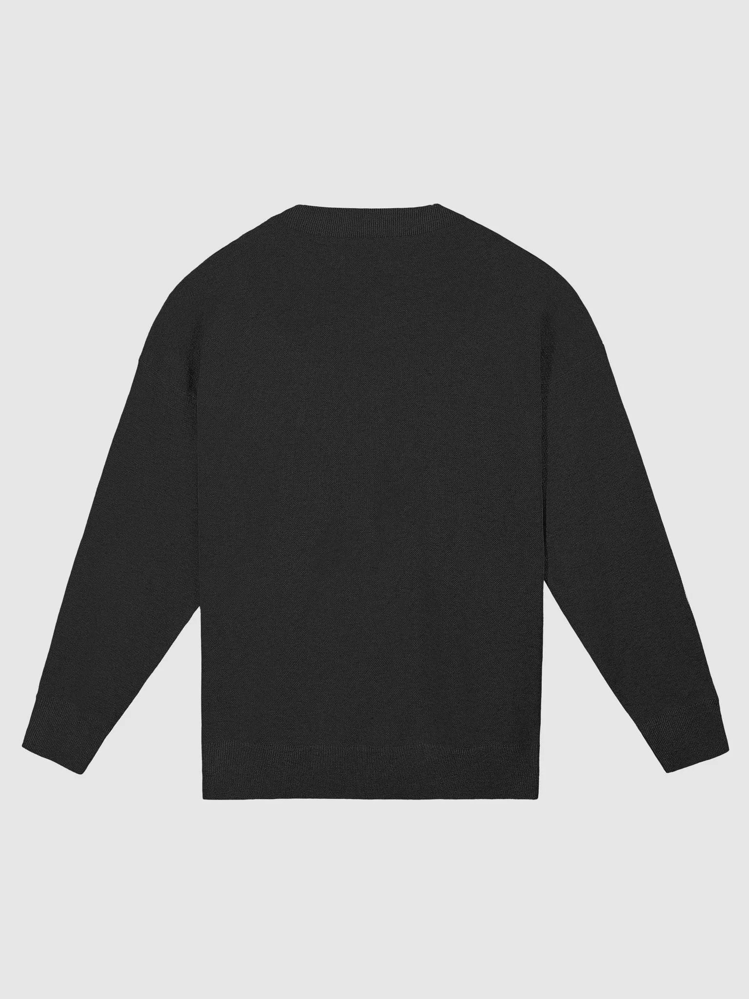 DW, it's diagnosed. (lg. design, black and white) knitwear relaxed crewneck product image (9)