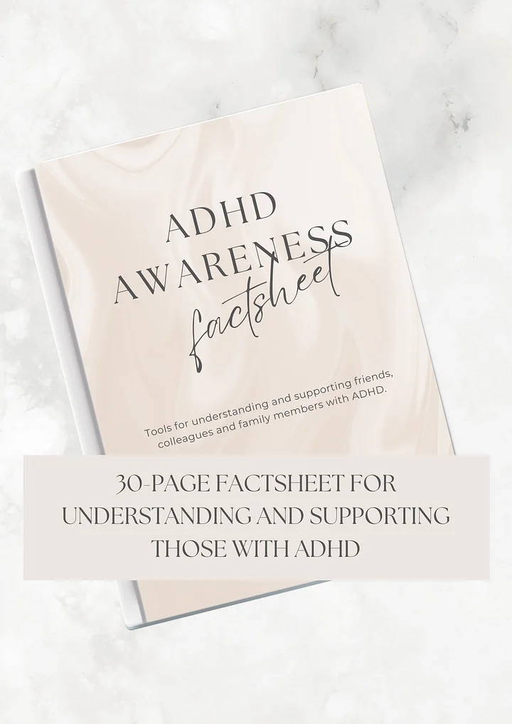 ADHD Awareness Factsheet product image (2)