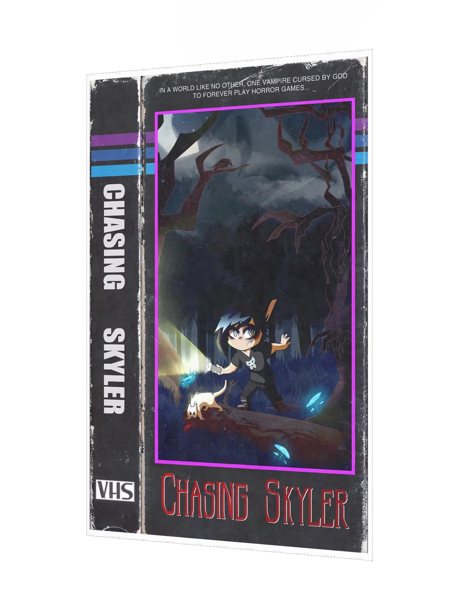 Chasing Skyler: The "Lost Tape" VHS Poster (Distressed Art) product image (1)