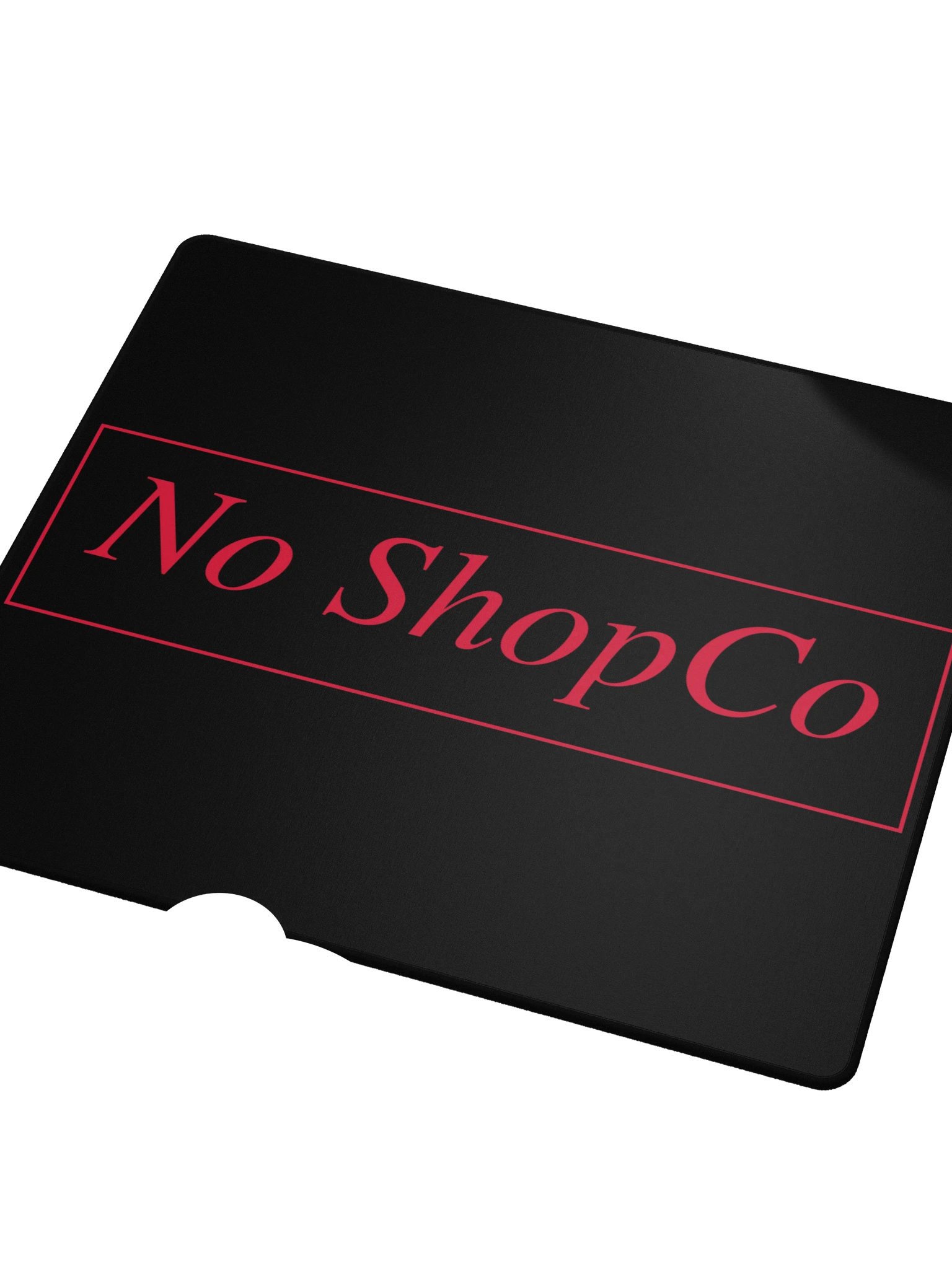 No ShopCo Gaming Mouse Pad - Red on Black product image (3)