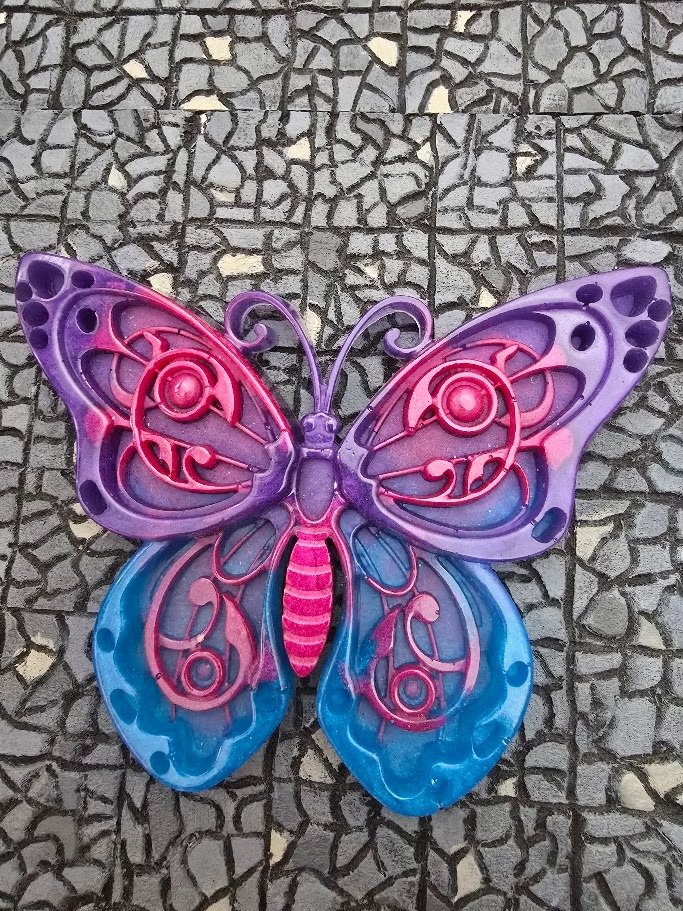 Butterfly Resin - Purple/Blue/Red product image (1)