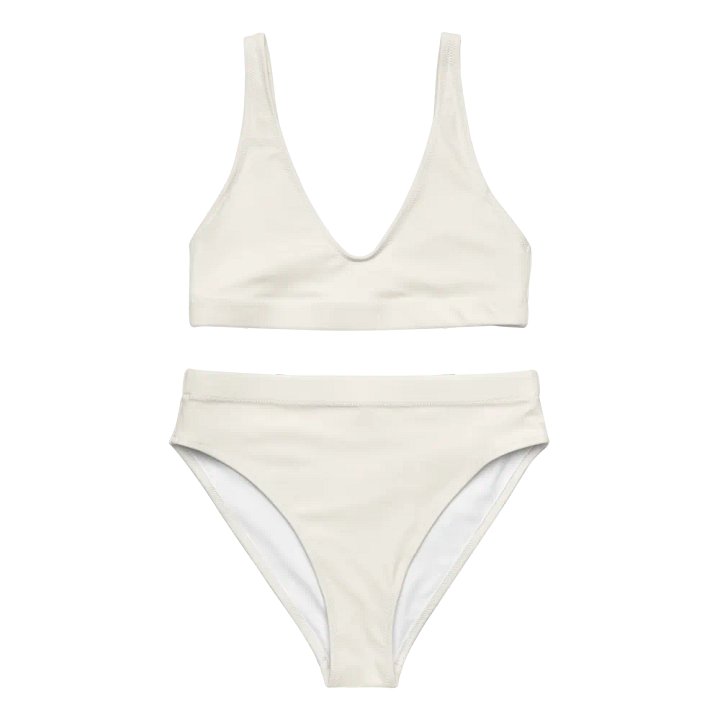 Namaste Cream and Gold High Waisted Bikini product image (2)