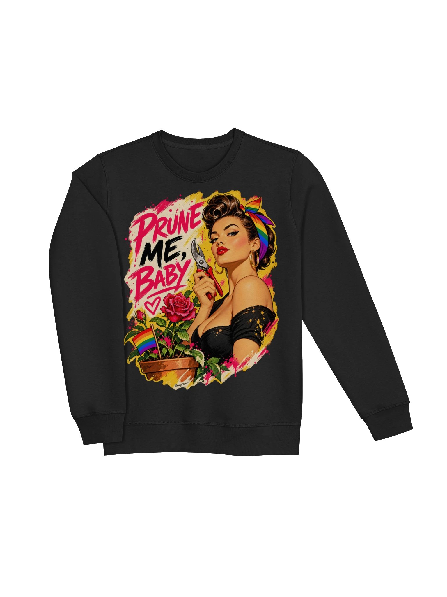 Prune Me, Baby Pin-Up Pride Sweatshirt product image (16)
