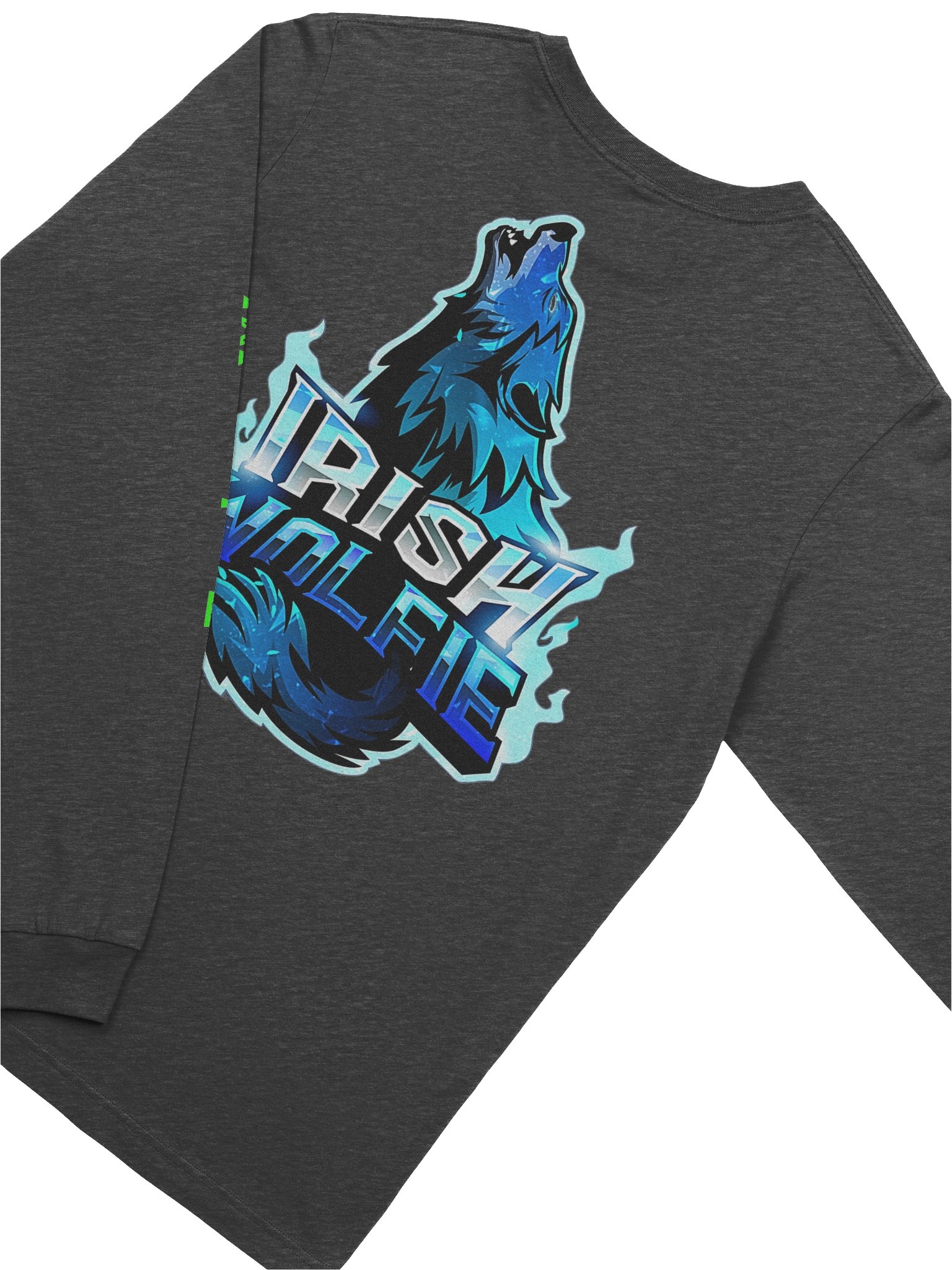 Official The Irish Wolfie Printed Pajama T-Shirt v2 product image (4)