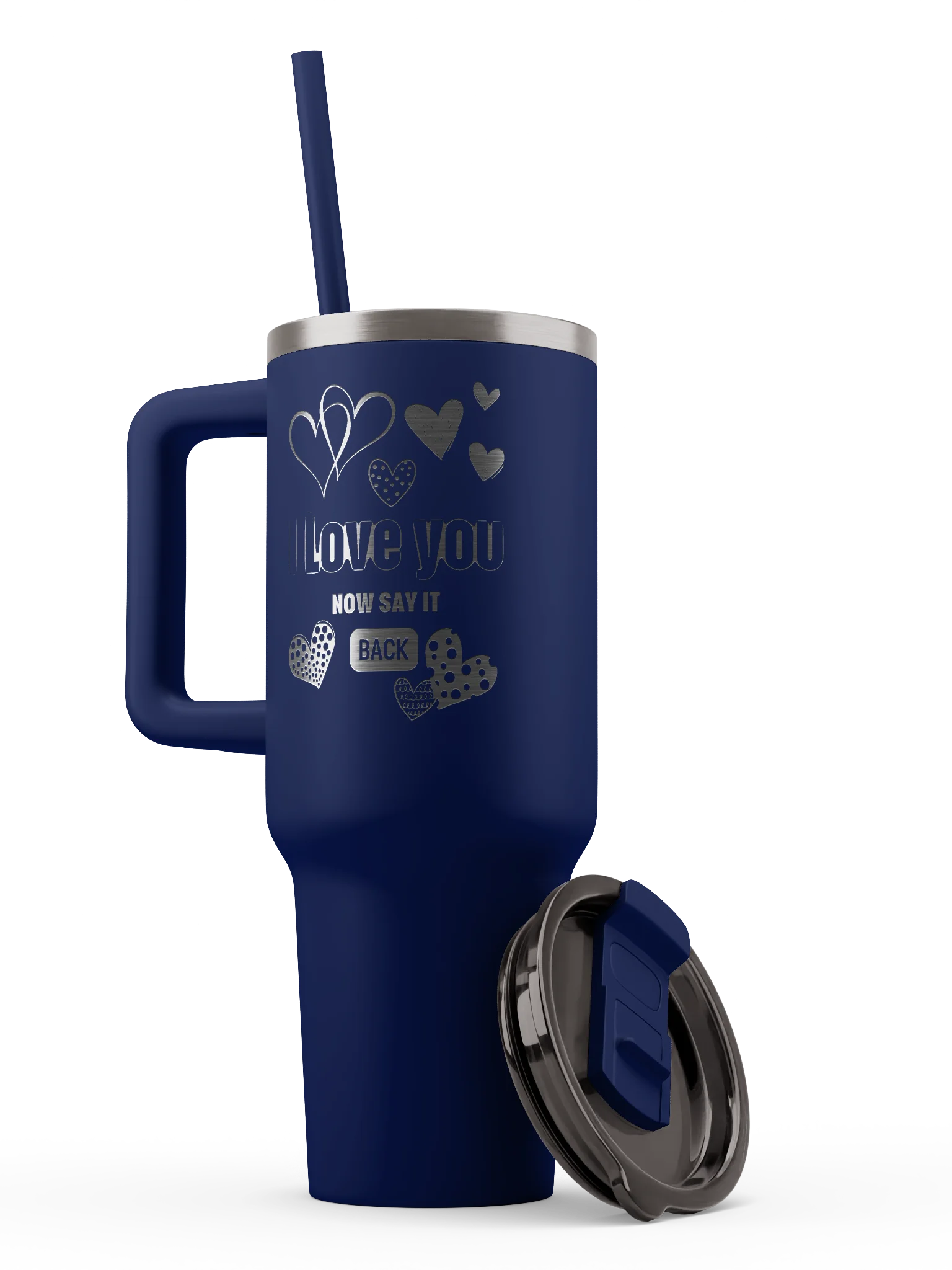 ILYNSIB 40oz Travel Tumbler With Straw product image (4)