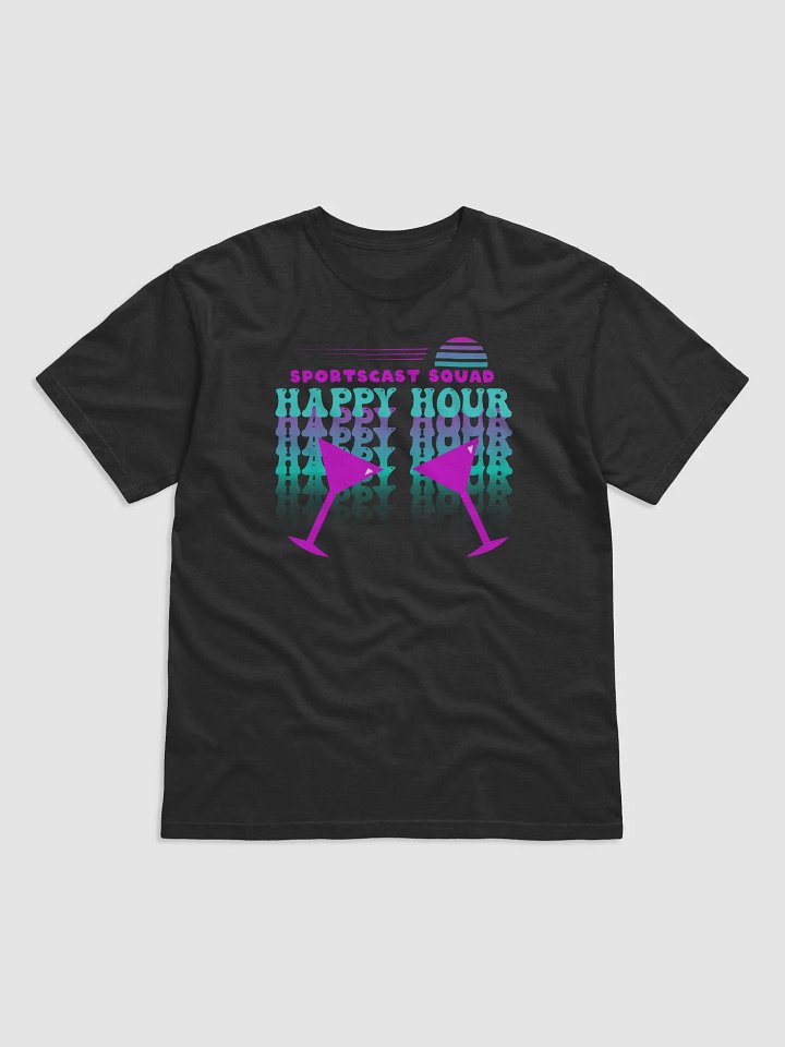 HAPPY HOUR MARTINI UNISEX T-SHIRT product image (1)