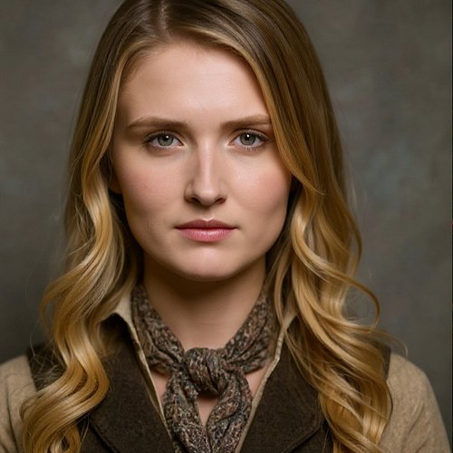 Actress AMY PALMER plays Cassandra 