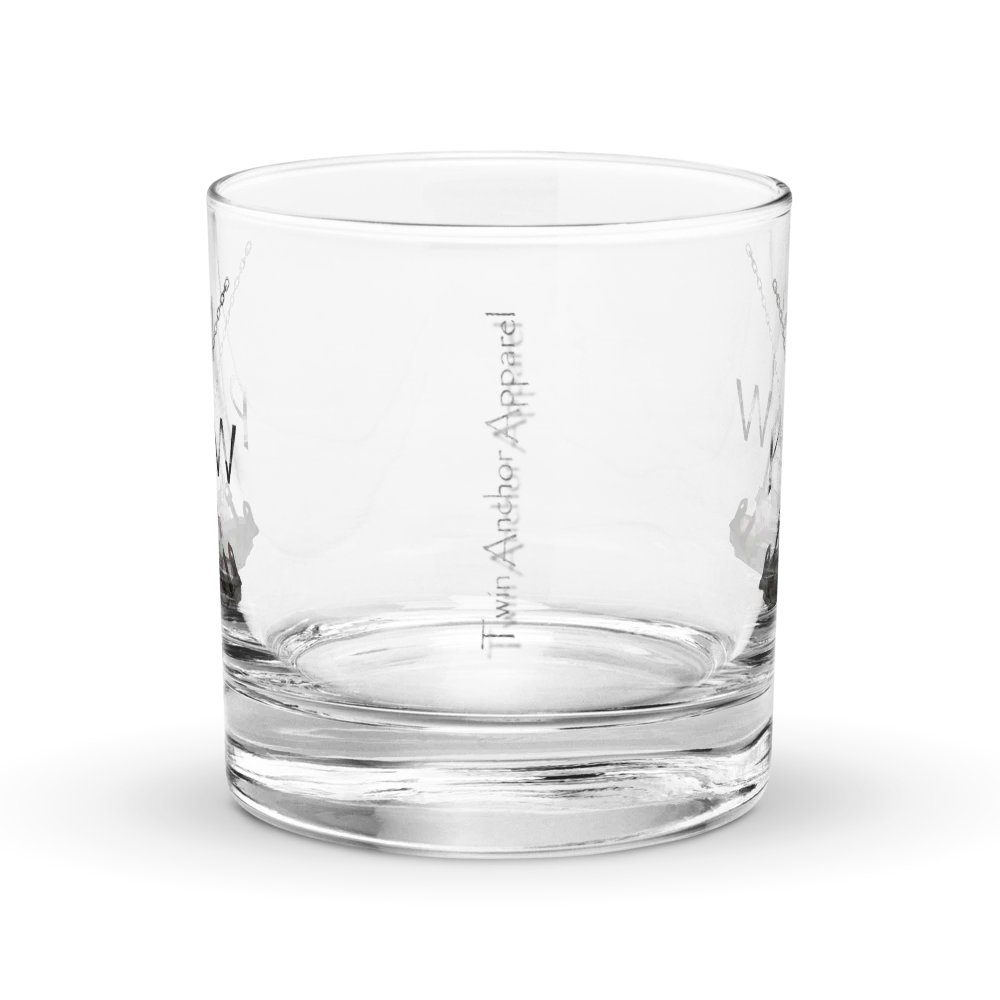 X Ancher Chain PNW Rocks Glass 10.5oz product image (2)