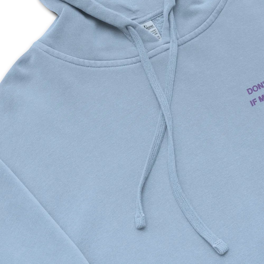 L.C. HEADPHONES ON (purple) embroidered pigment hoodie product image (8)