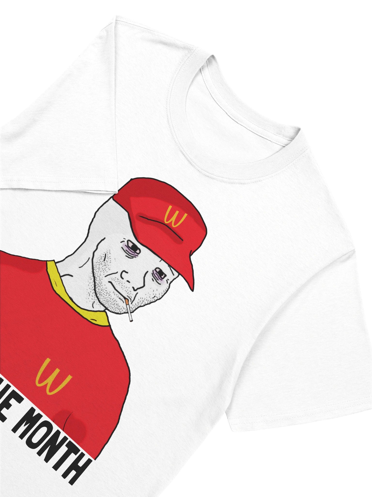 Wojak Tee - Bum of the month (WAGEDONALD) 🔥🍔 product image (7)