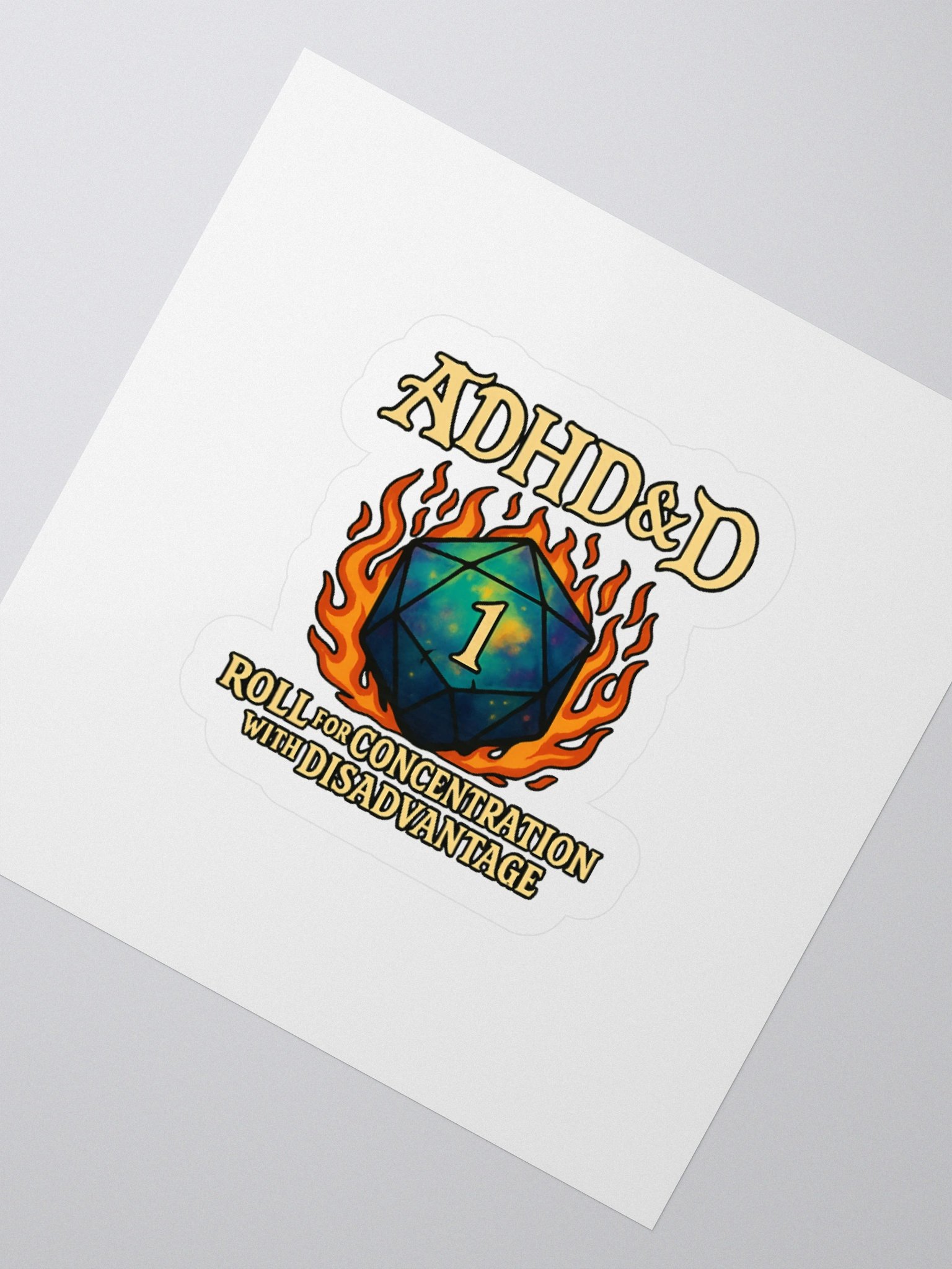 ADHD TTRPG Sticker product image (7)