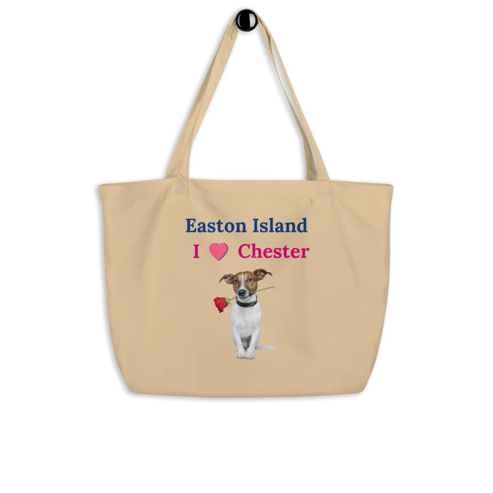 Easton Island - I Heart Chester Tote Bag product image (4)