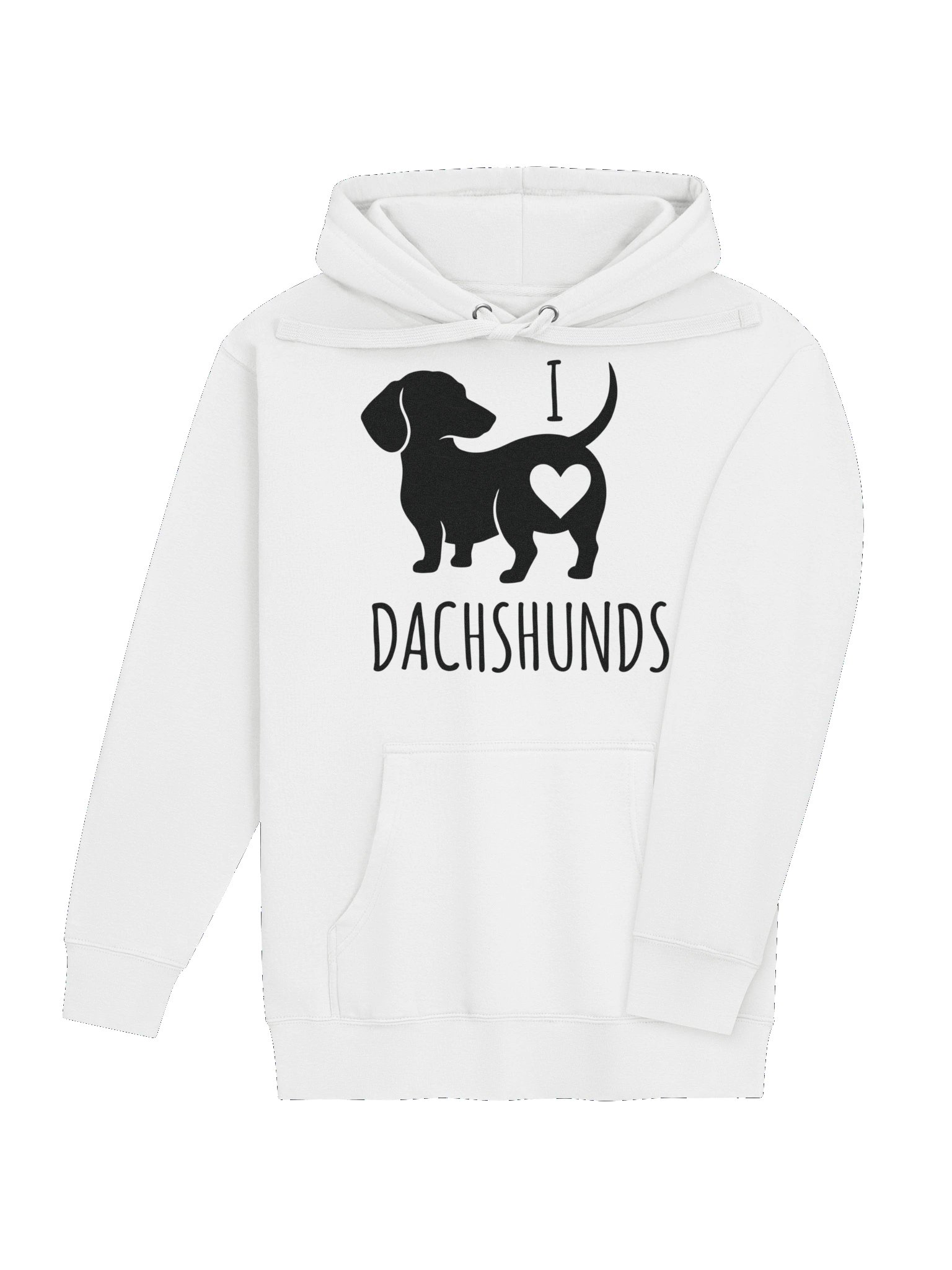 I LOVE DACHSHUNDS hoodie product image (48)
