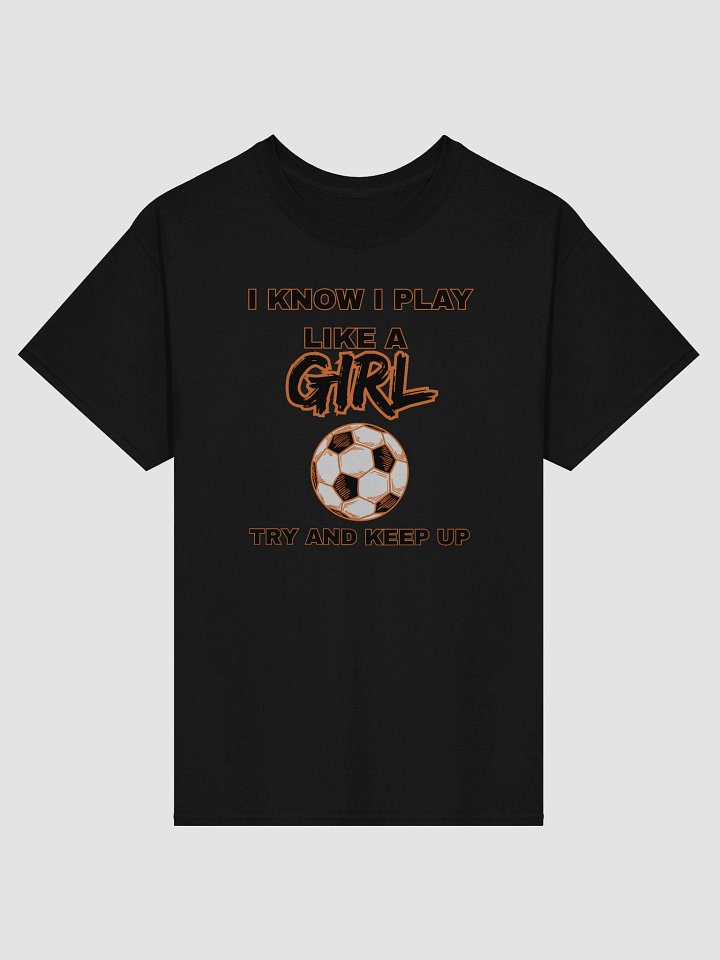 Orange & Black Play Like a Girl product image (1)