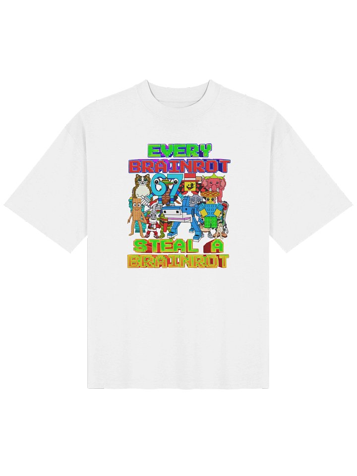 Oversized | Steal a BRAINROT / T-Shirt - ART DRAWERS product image (5)