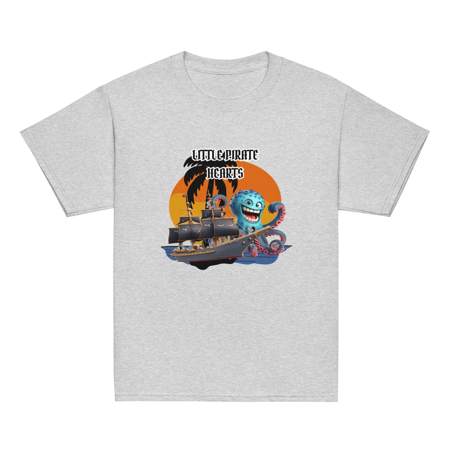 Little Pirate Hearts Youth Tee product image (57)