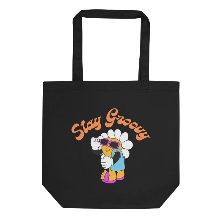 Groovy Flower Power Tote Bag product image (1)