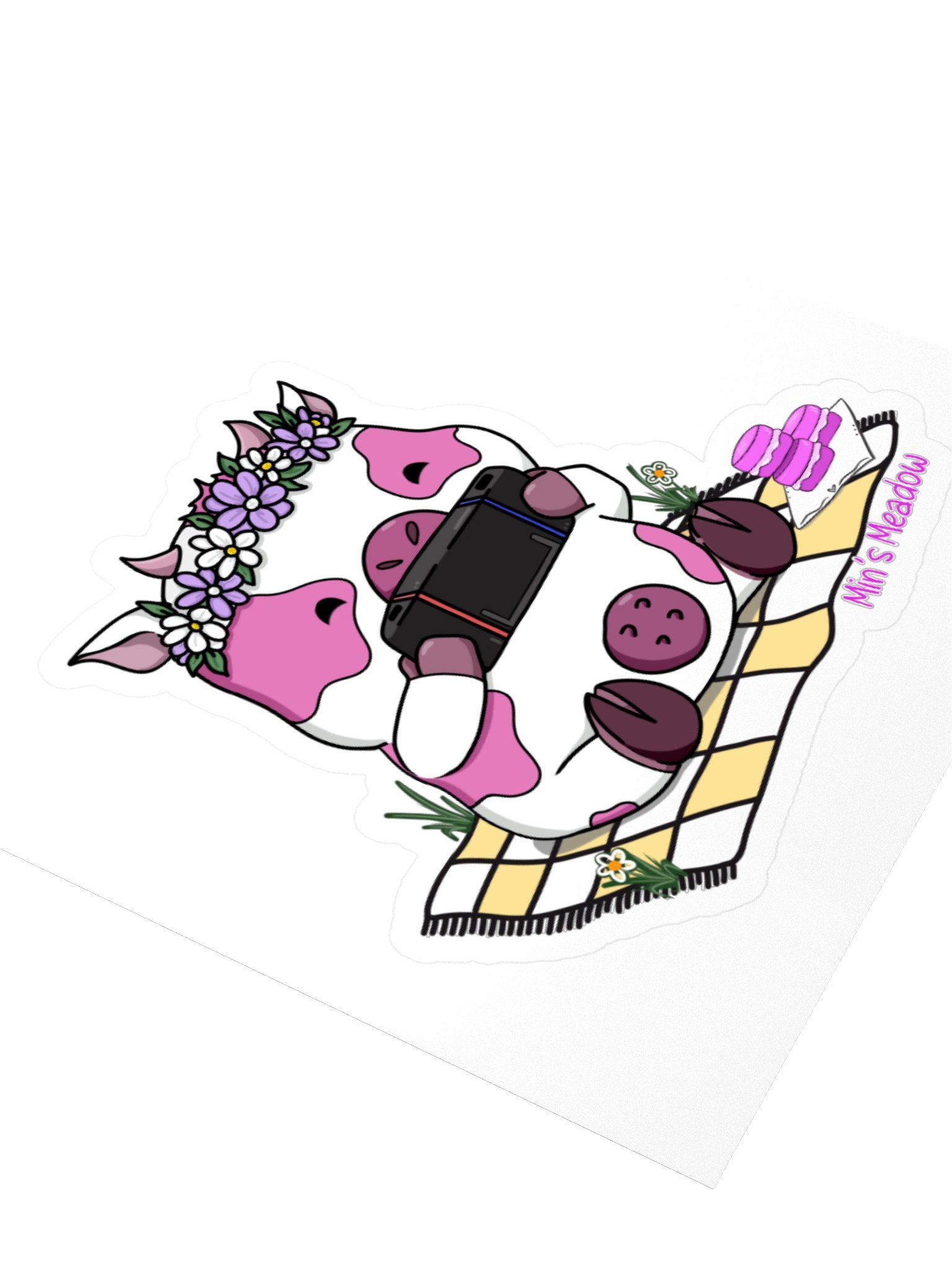 Comfy Cow 2.0 Sticker product image (3)