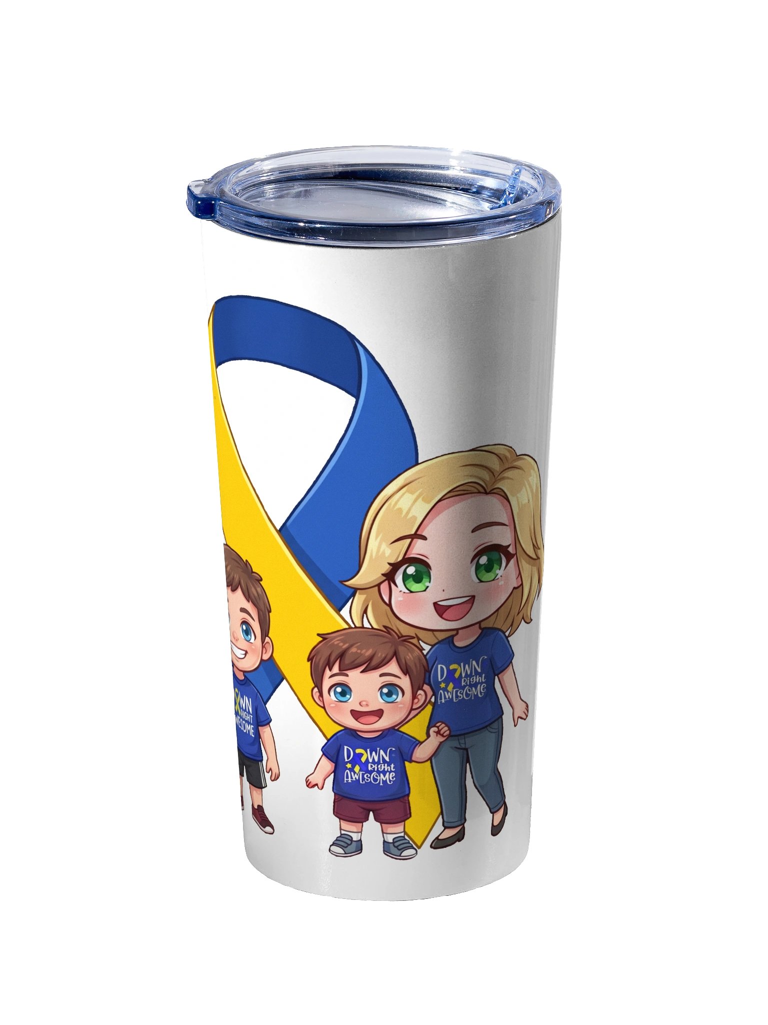 Ham and Liz Gaming Down Syndrome Support Tumbler product image (2)