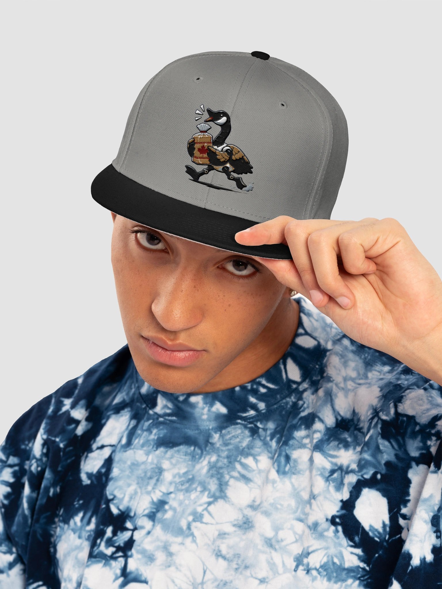 Goose - "Get Bread" (Snap Back - GREY/BLK) product image (5)