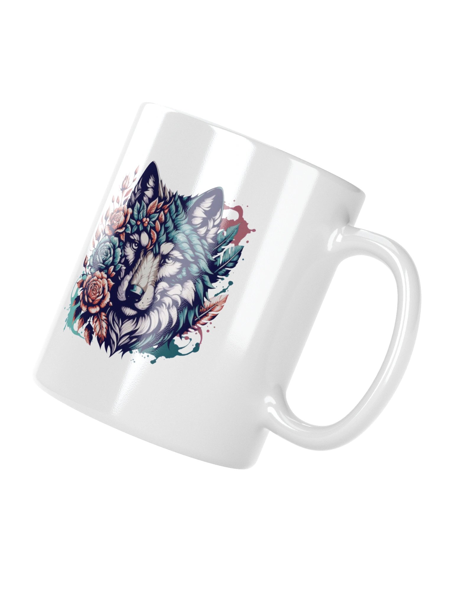 Wild Wolf Nature Art Coffee Mug product image (10)