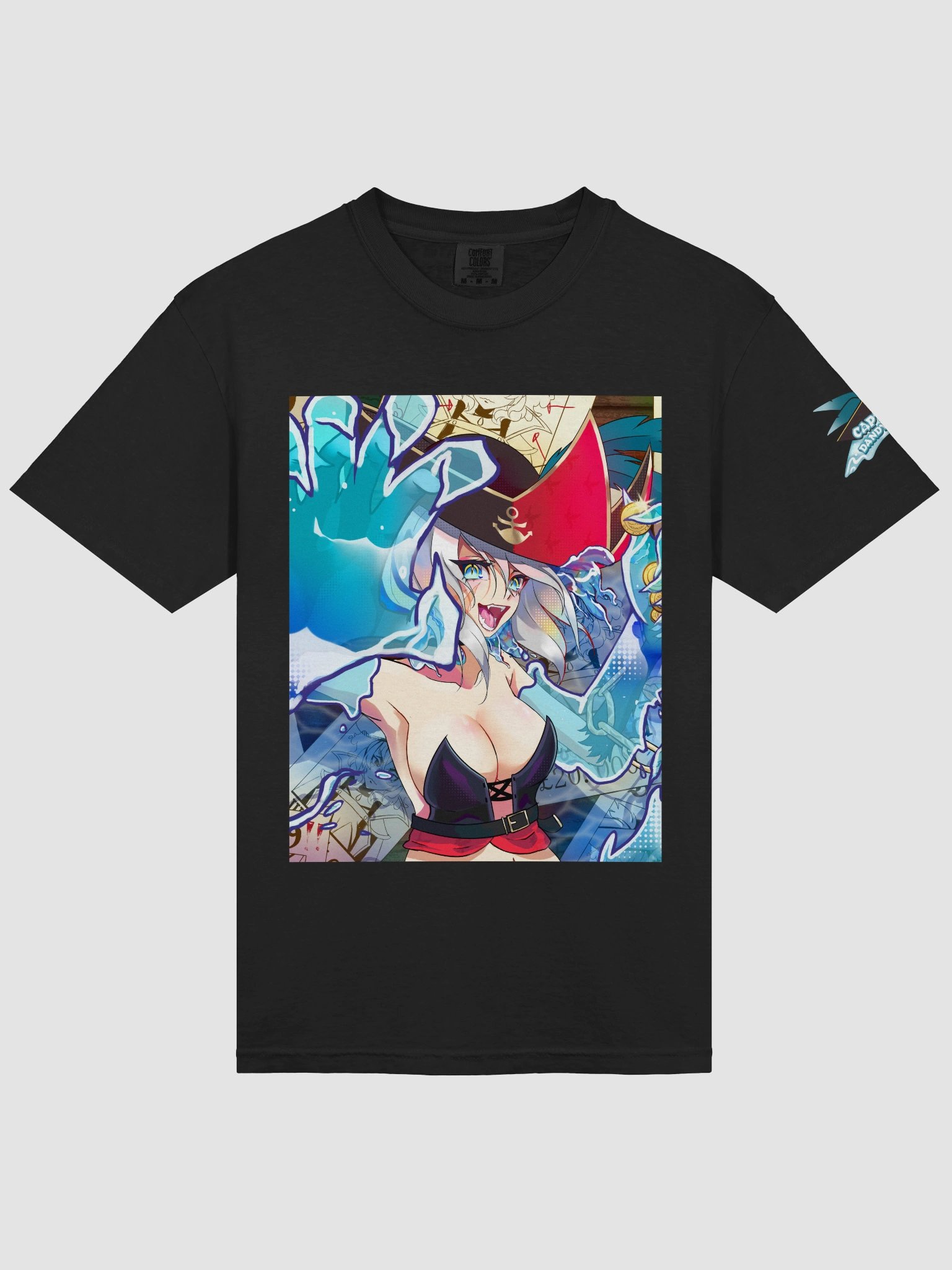 Captain Dandyfloss Wanted T-Shirt product image (8)