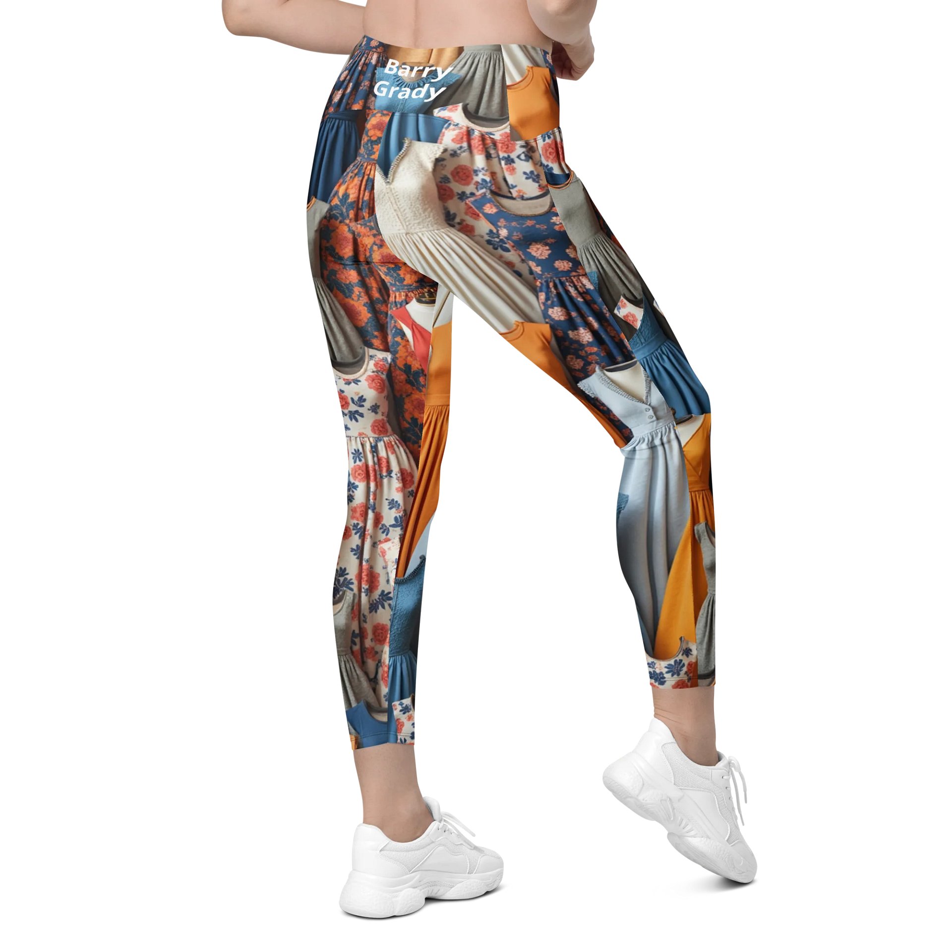 Barry Grady 'Dresses' Crossover Leggings product image (9)