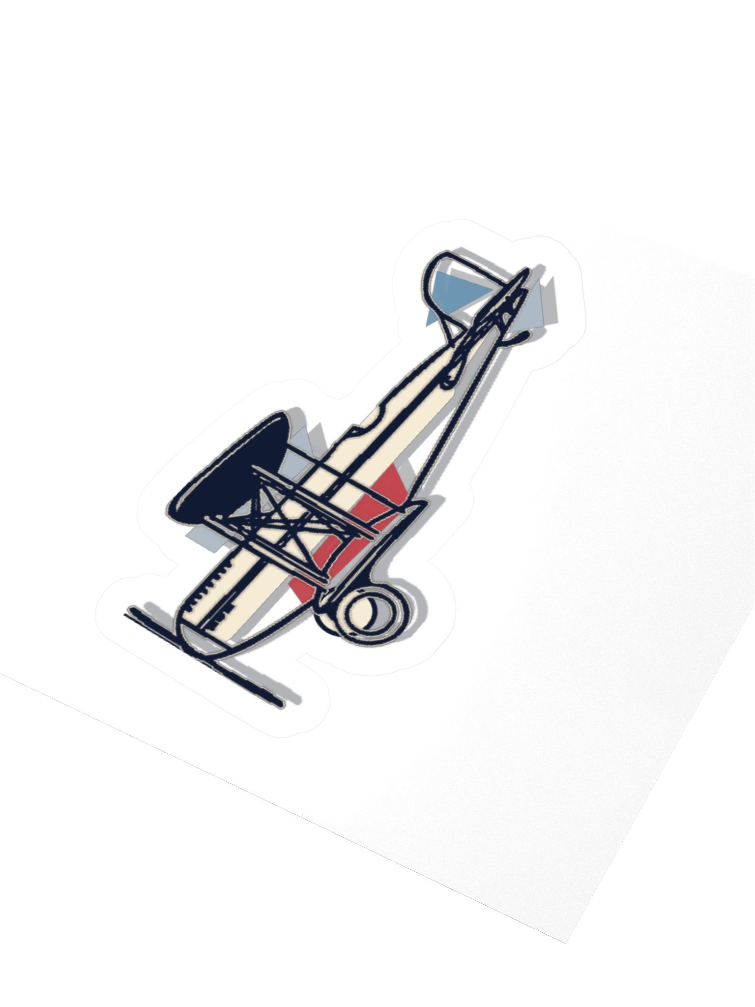 Orbit Fair Biplane Sticker product image (9)
