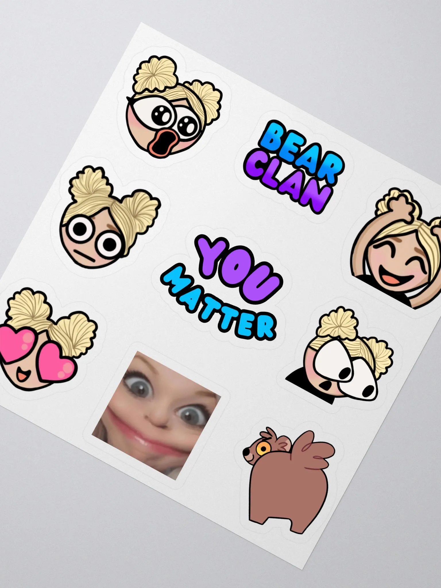 Bear Clan Sticker Sheet product image (2)