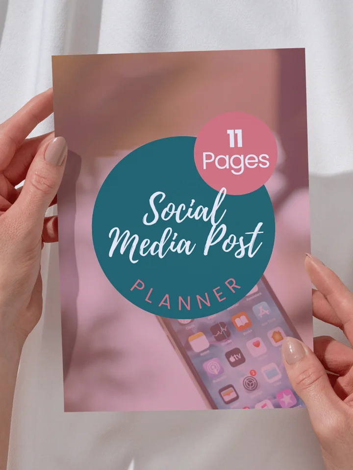 Social Media Post Planner product image (1)