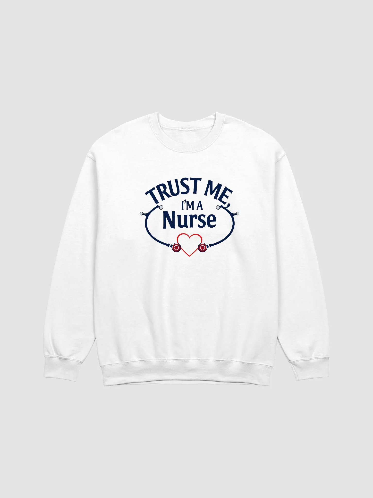 Heartfelt Nurse Stethoscope Sweatshirt product image (1)