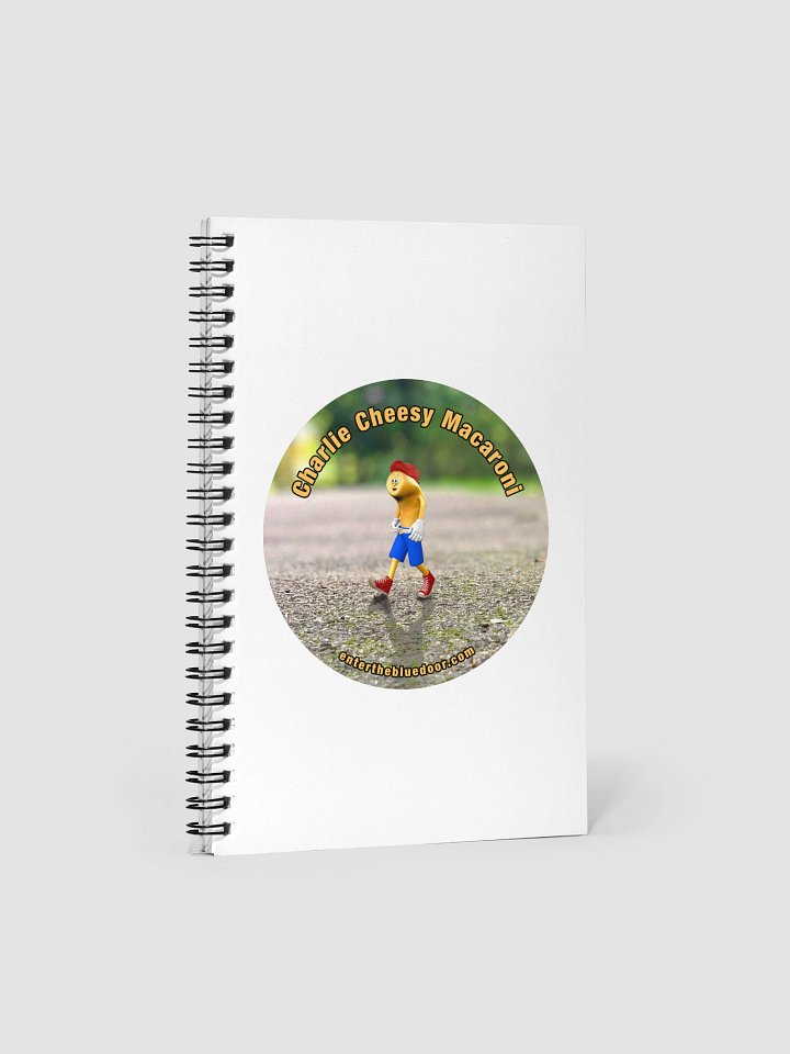 Charlie Cheesy Macaroni - Spiral Notebook product image (1)