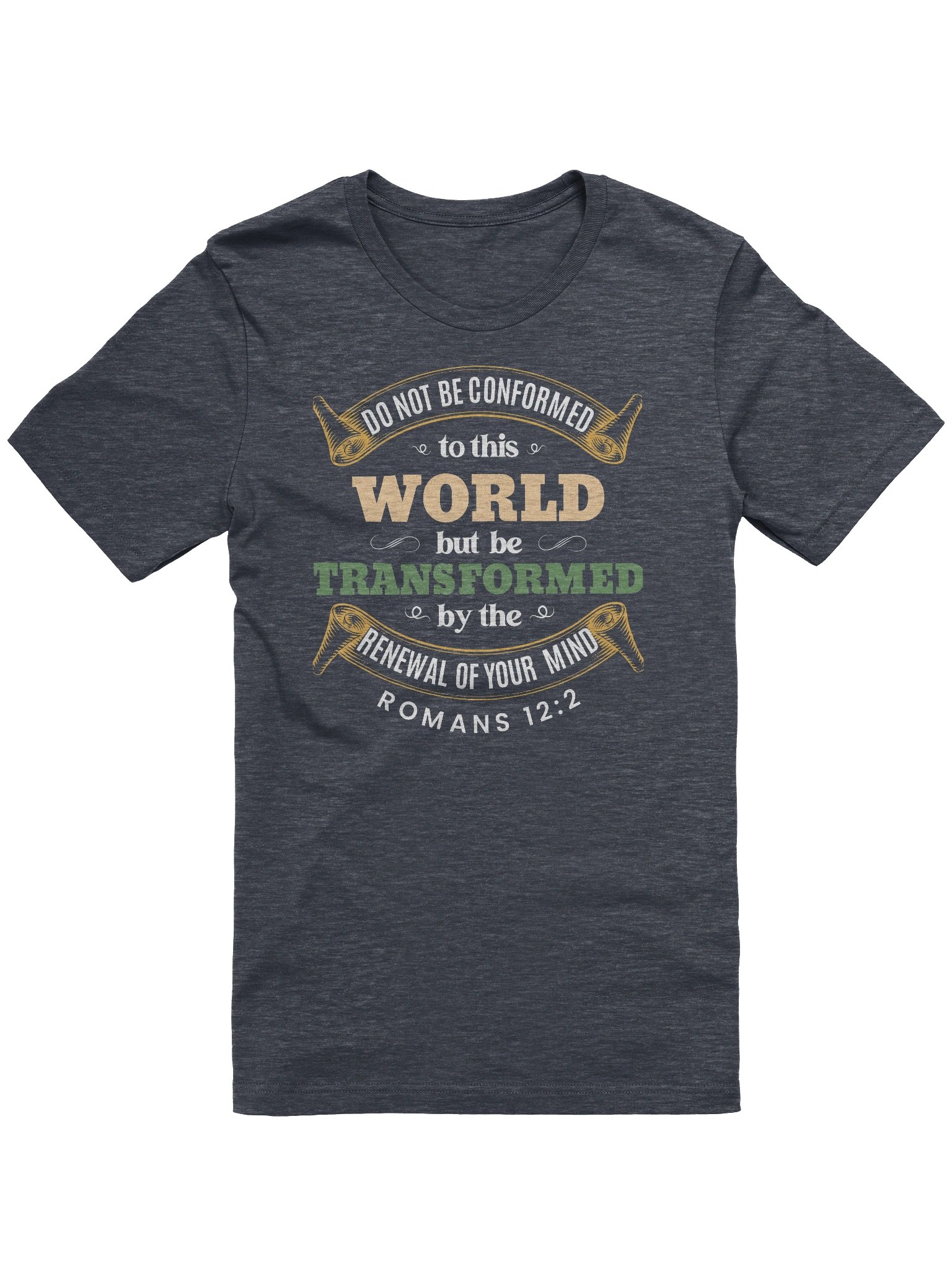 Transformed Text Logo Bella+Canvas Tee product image (6)