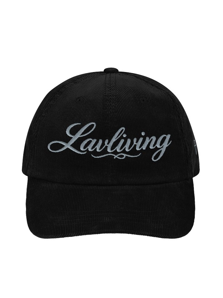 Lavliving — Premium Platinum Corduroy Cap — actual product view