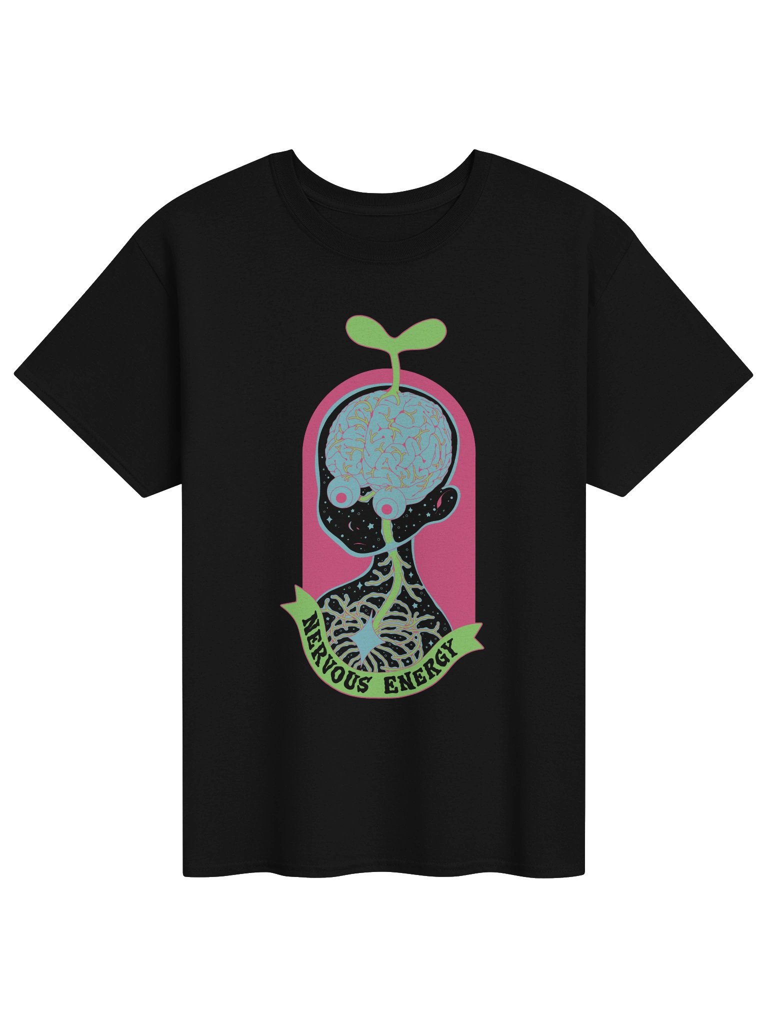 Alt Nervous Energy - Tee - Black product image (1)