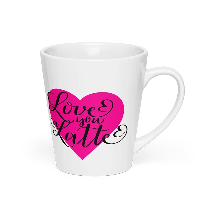 Love You a Latte - Heart Latte Mug product image (2)