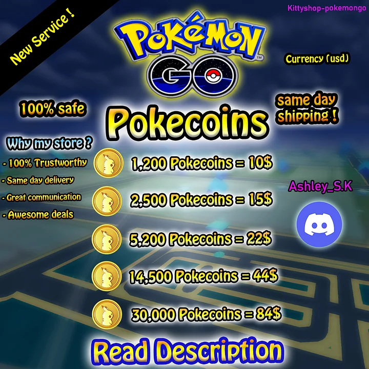 🟢Pokecoins product image (1)