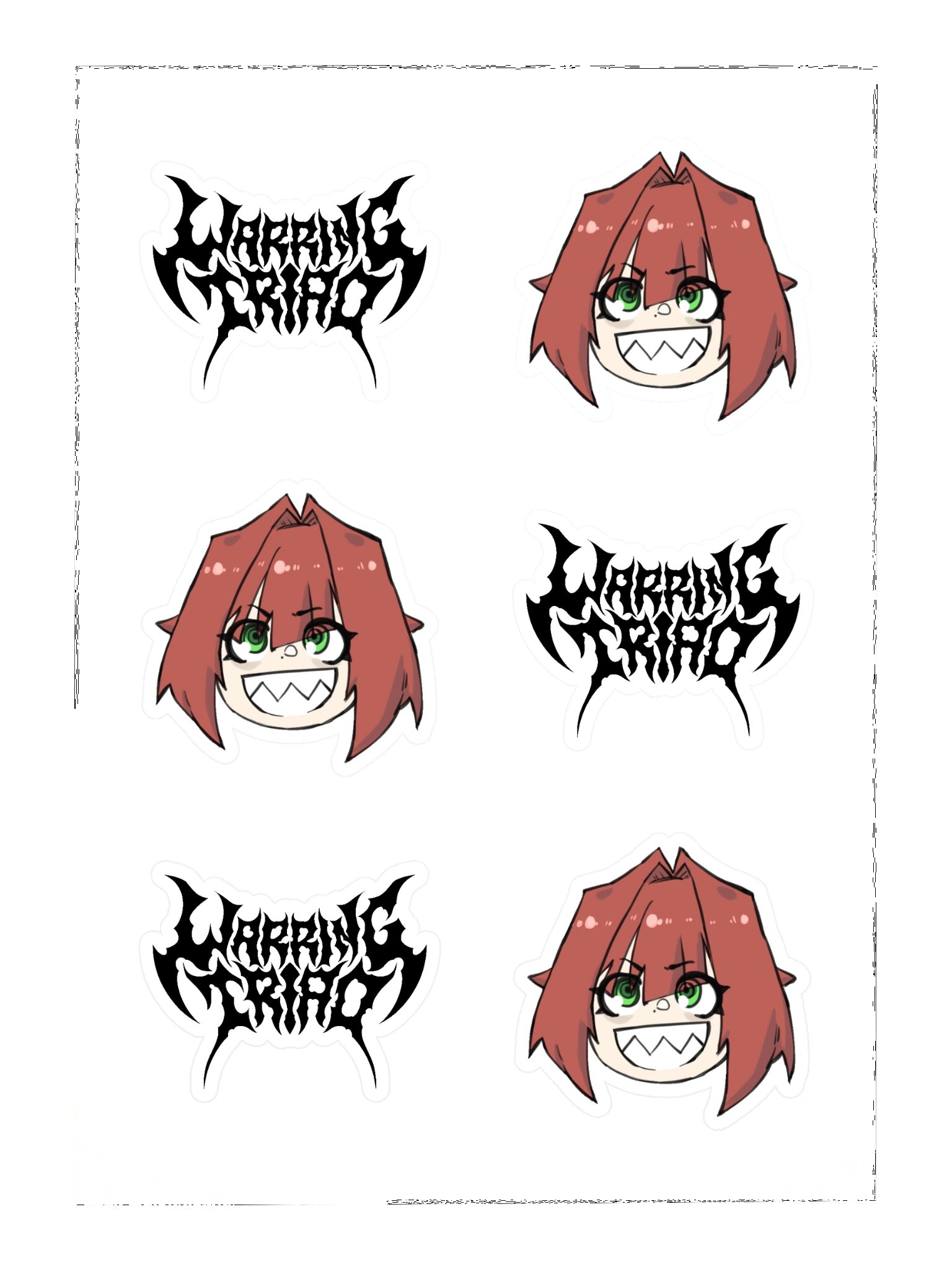 W.T. - Sticker Sheet product image (3)